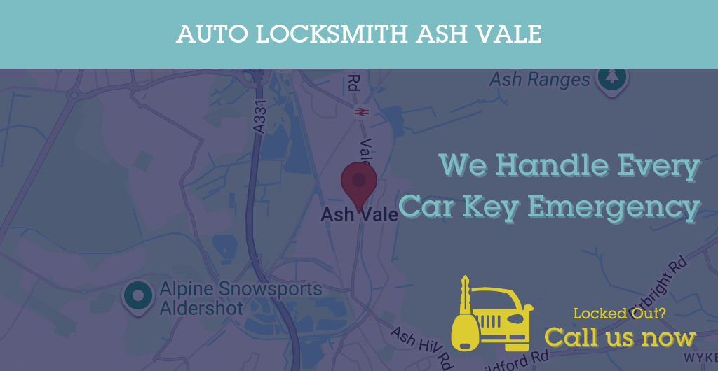 Auto Locksmith Services in Ash Vale - GU postcode