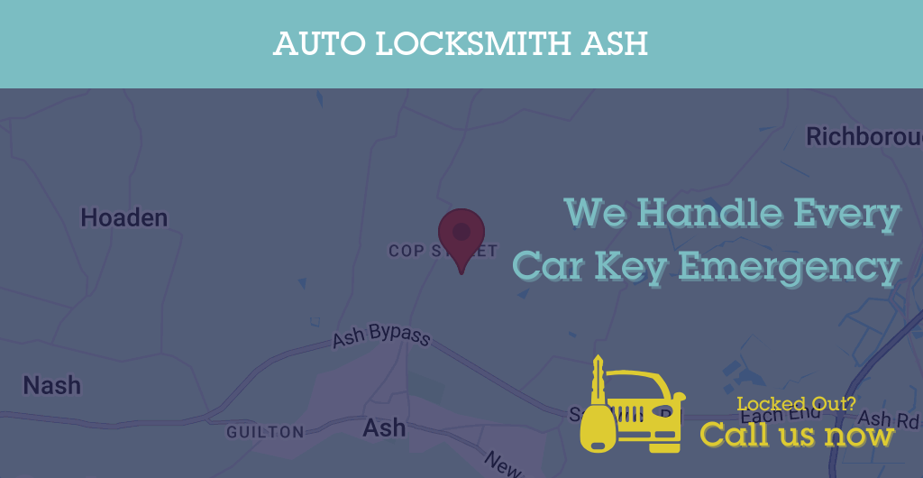 Auto Locksmith Services in Ash - GU postcode
