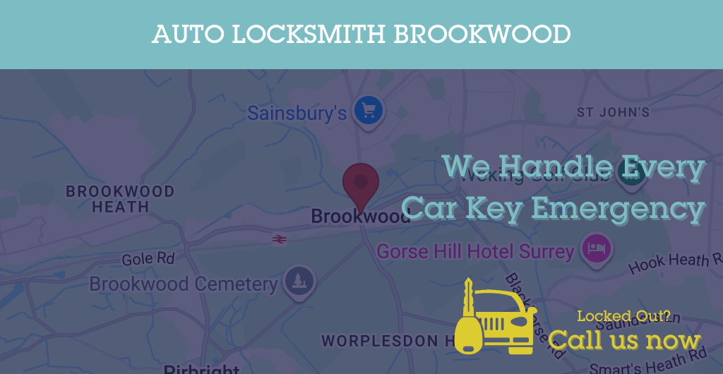 Auto Locksmith Services in Brookwood - GU postcode