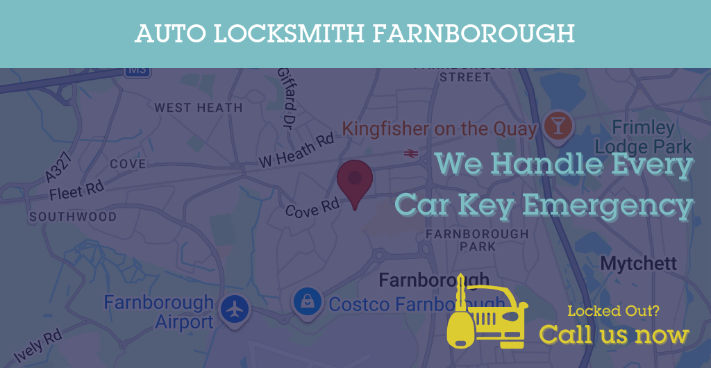 Auto Locksmith Services in Farnborough - GU postcode