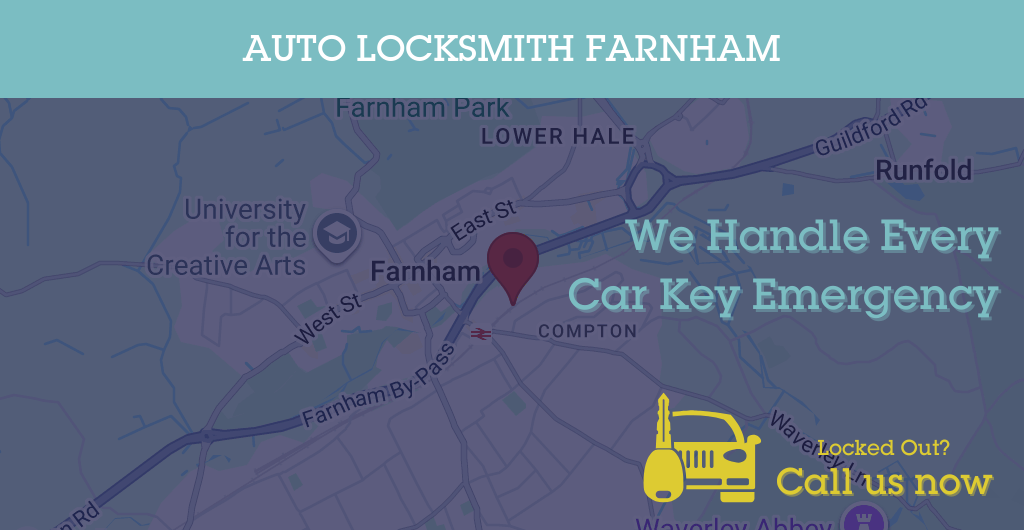 Auto Locksmith Services in Farnham - GU postcode