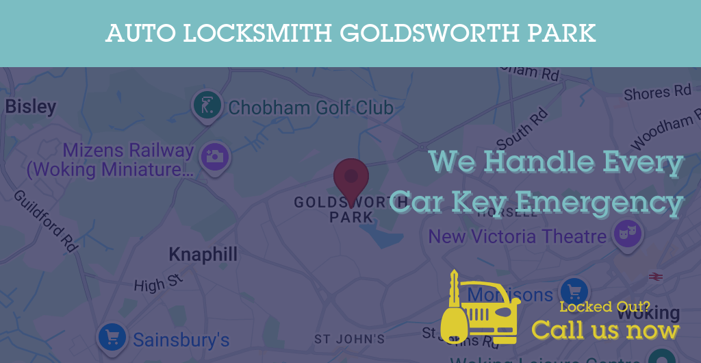 Auto Locksmith Services in Goldsworth Park - GU postcode