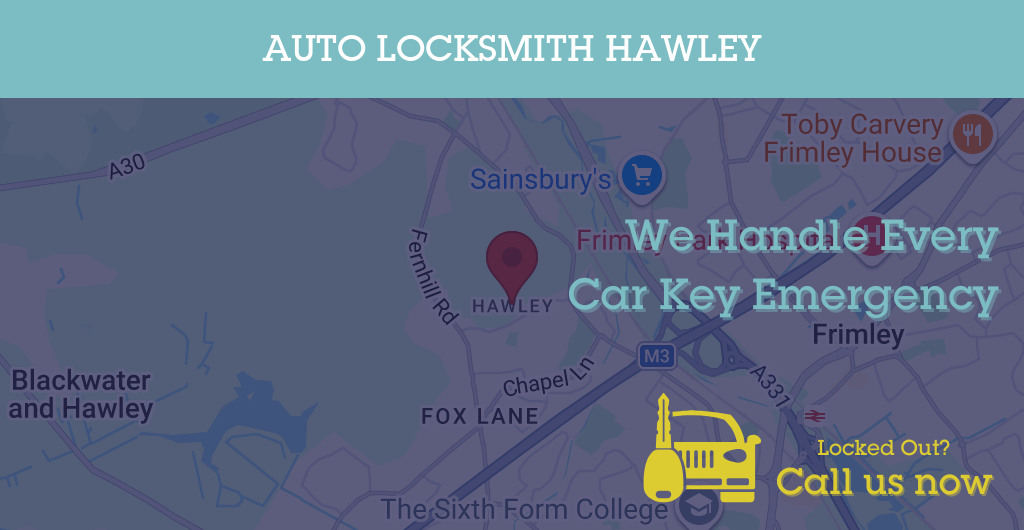 Auto Locksmith Services in Hawley - GU postcode