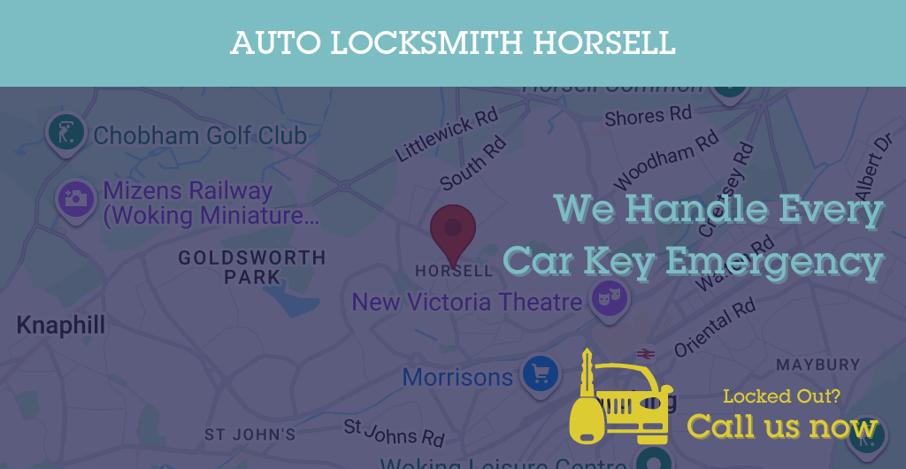 Auto Locksmith Services in Horsell - GU postcode