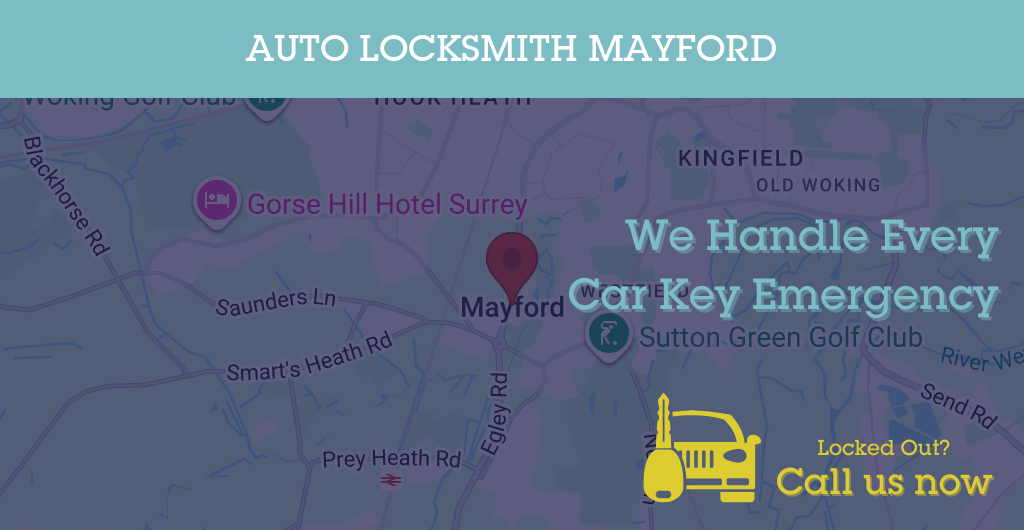 Auto Locksmith Services in Mayford - GU postcode