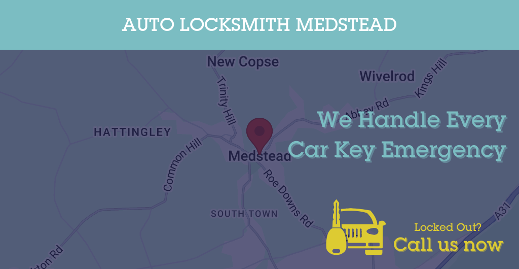 Auto Locksmith Services in Medstead - GU postcode