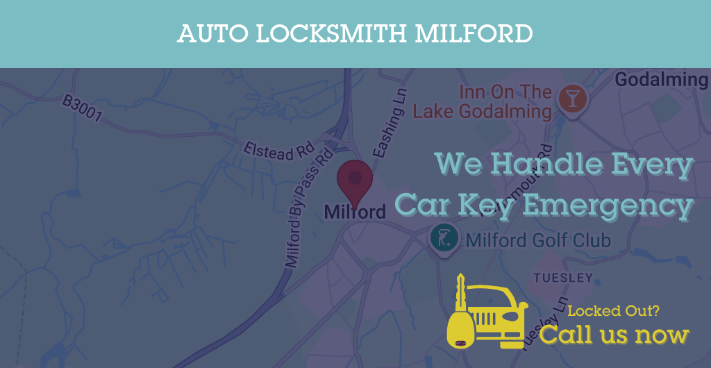 Auto Locksmith Services in Milford - GU postcode