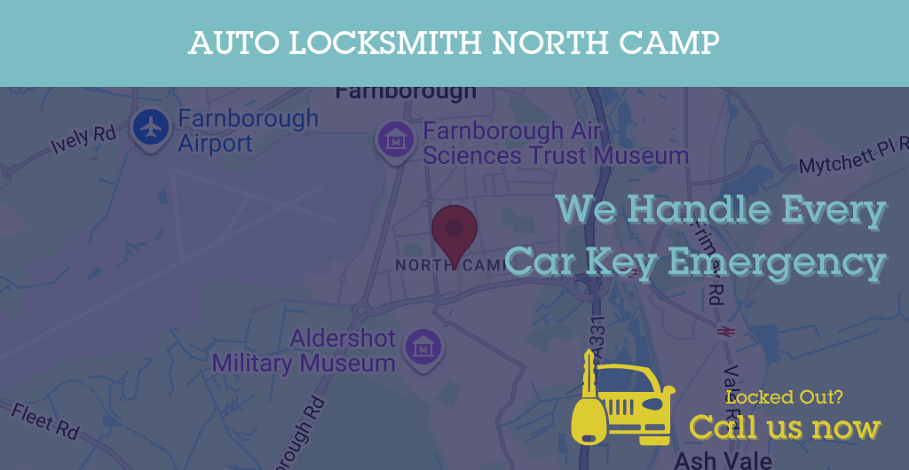 Auto Locksmith Services in North Camp - GU postcode