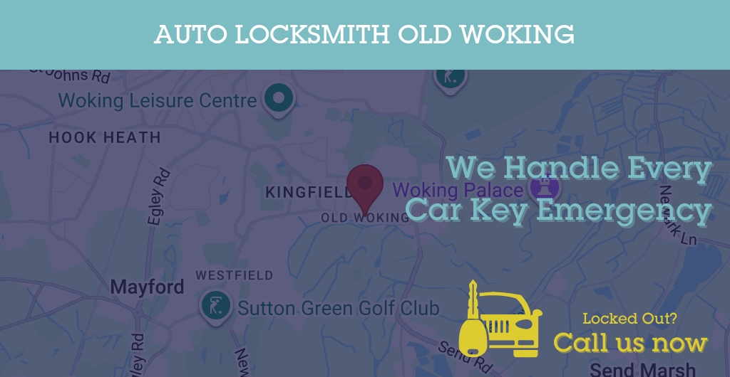 Auto Locksmith Services in Old Woking - GU postcode