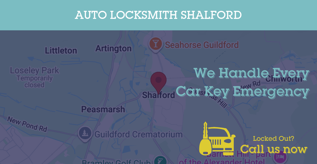 Auto Locksmith Services in Shalford - GU postcode