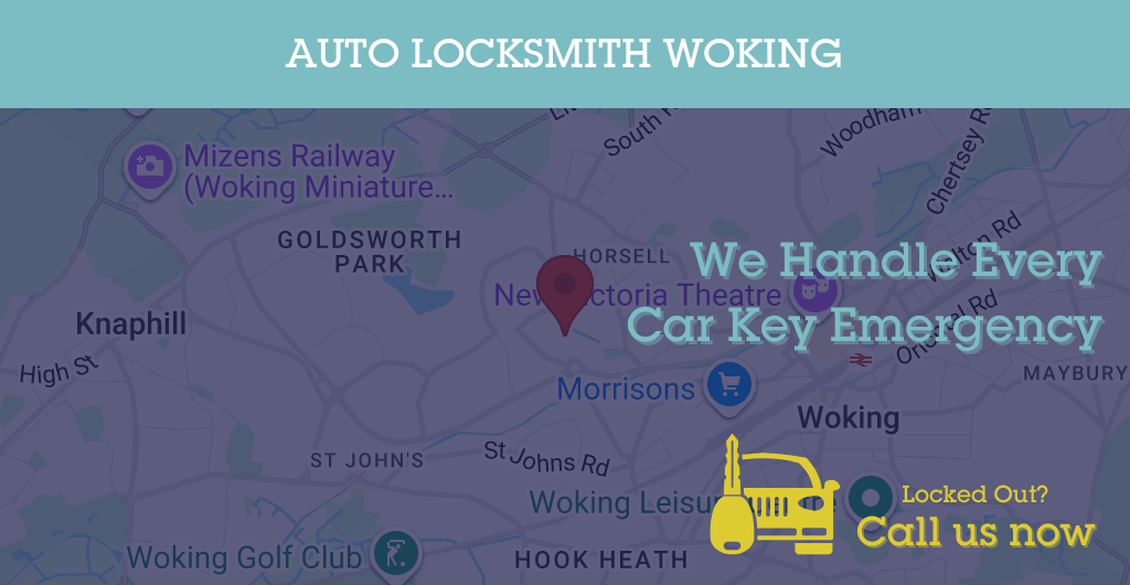 Auto Locksmith Services in Woking - GU postcode